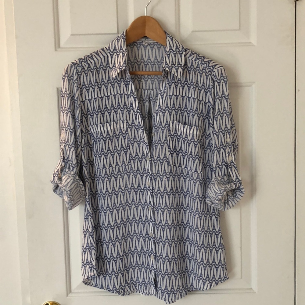 Express Eiffel Tower blouse (Brand New)